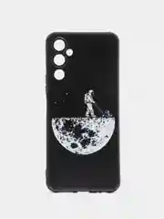 Мятный силиконовый чехол для Tecno Pova 4, с принтом, с рисунком (Техно Пова 4)