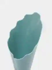 Белый салфетница "Листок"