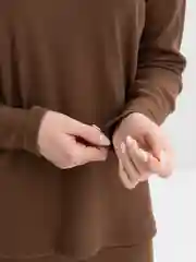 Черный костюм брючный женский, в рубчик, двойка: брюки-палаццо, лонгслив