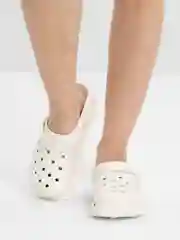 Белый сабо женские, размеры 36-40