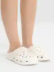 Белый сабо женские, размеры 36-40