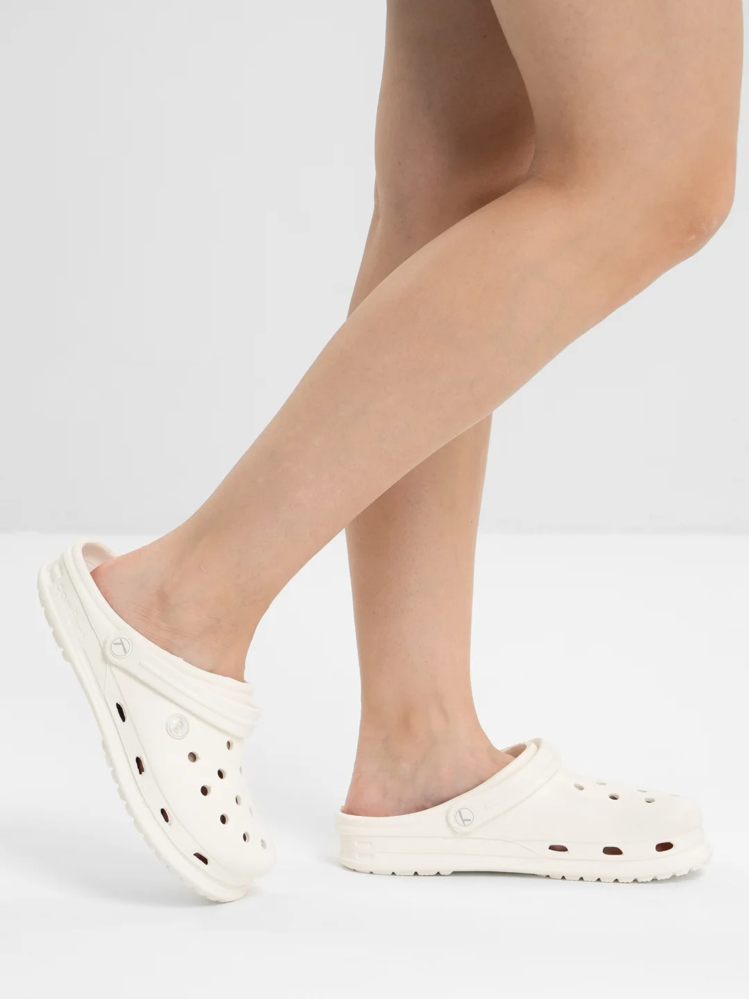 Белый сабо женские, размеры 36-40