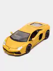 Горчичный модель автомобиля "Ламборгини Авентадор", 1:18, свет и звук