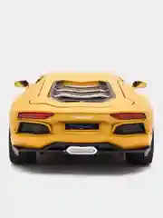 Горчичный модель автомобиля "Ламборгини Авентадор", 1:18, свет и звук