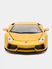 Горчичный модель автомобиля "Ламборгини Авентадор", 1:18, свет и звук