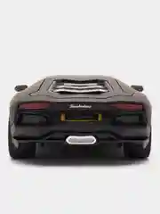 Черный модель автомобиля "Ламборгини Авентадор", 1:18, свет и звук