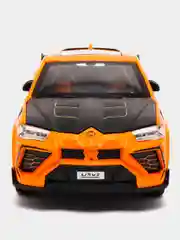 Оранжевый модель автомобиля Lamborghini Urus дым/свет/звук