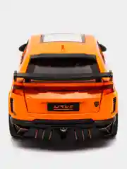Оранжевый модель автомобиля Lamborghini Urus дым/свет/звук