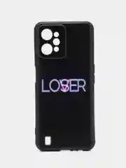 Зелёный хаки силиконовый чехол для Realme C31 4G, с принтом, с рисунком (Реалми С31 4г)