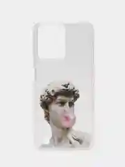 Алый силиконовый чехол для Realme C31 4G, с принтом, с рисунком (Реалми С31 4г)