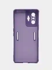Лавандовый чехол XIAOMI POCO f4 GT, с защитой камеры и бархатом внутри
