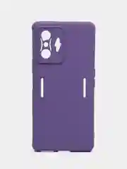 Лавандовый чехол XIAOMI POCO f4 GT, с защитой камеры и бархатом внутри