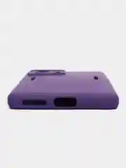 Лавандовый чехол XIAOMI POCO f4 GT, с защитой камеры и бархатом внутри