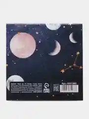 Индиго блокнот на скрепке
