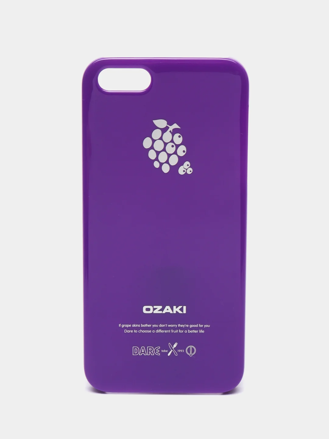 Фиолетовый пластиковый чехол для iPhone 5/5S/SE