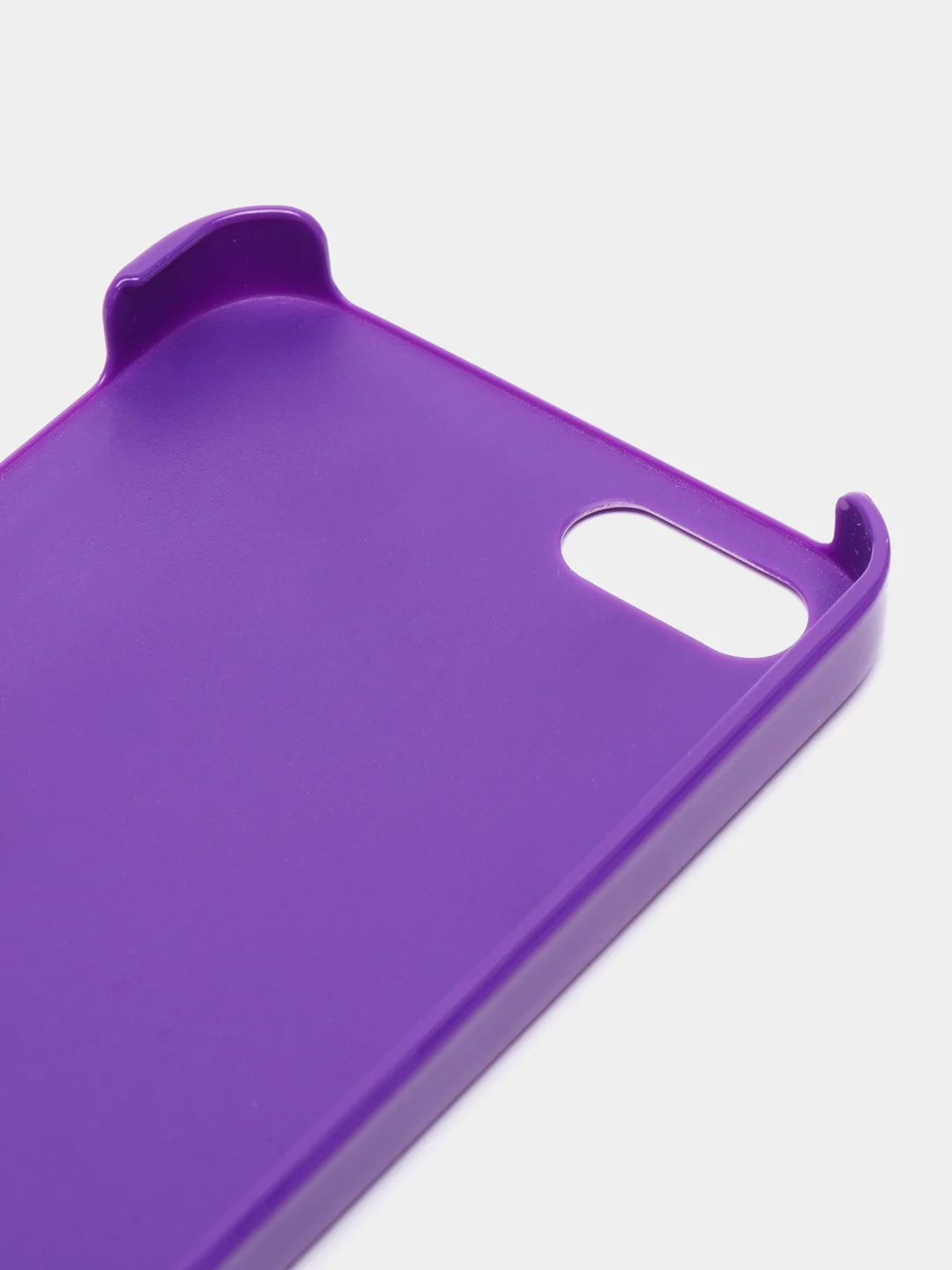 Фиолетовый пластиковый чехол для iPhone 5/5S/SE