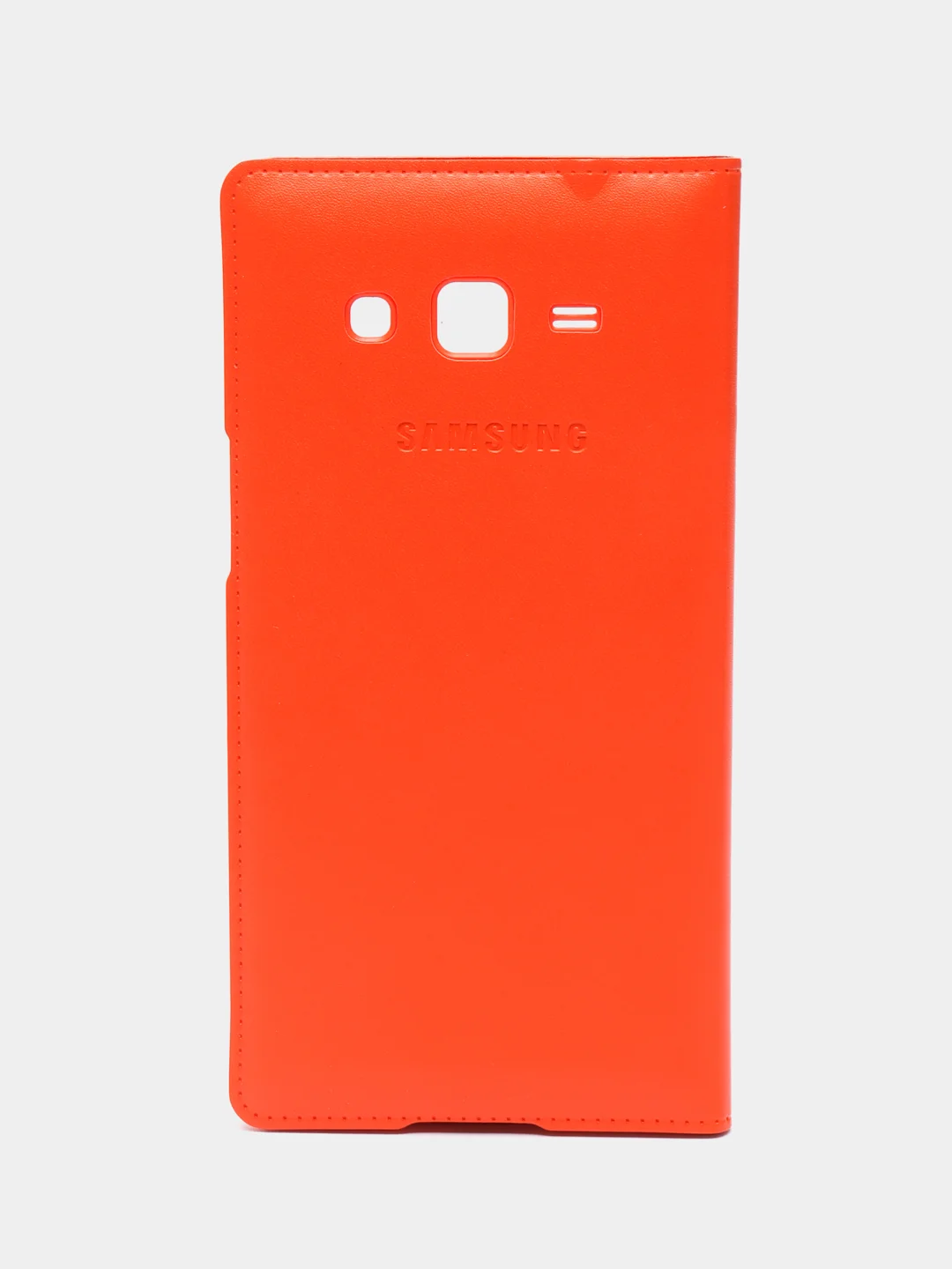 Оранжевый чехол-книжка для Samsung Galaxy Grand 2