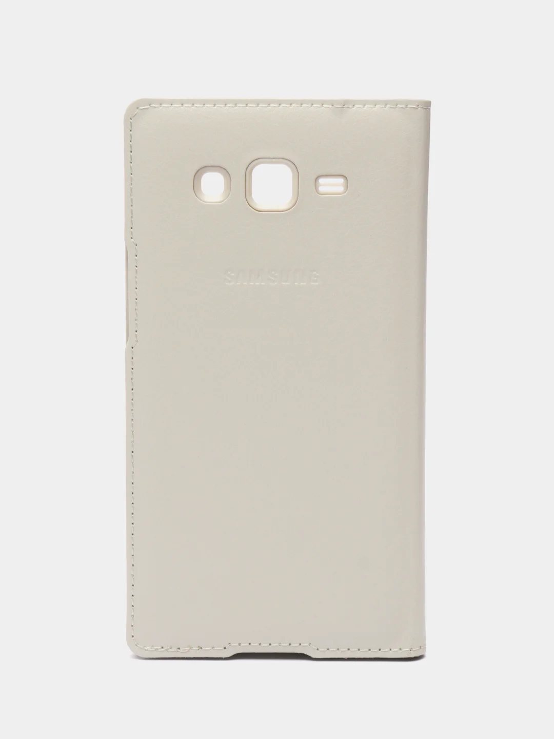 Бежевый чехол-книжка для Samsung Galaxy Grand 2