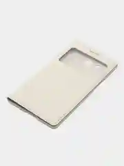 Бежевый чехол-книжка для Samsung Galaxy Grand 2