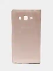 Золотой чехол-книжка для Samsung Galaxy Grand 2