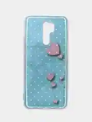 Светло-жёлтый чехол Xiaomi Redmi 9, Сяоми Редми 9 силиконовый с рисунком