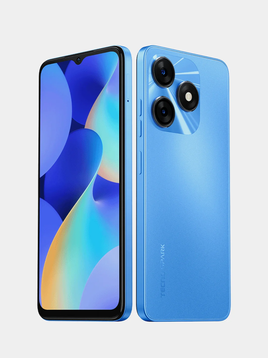 Голубой смартфон Tecno Spark 10 4/128 Gb