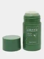 Зеленый маска-стик для лица Green Mask Stick, от черных точек и прыщей / Глиняная маска, 40 г
