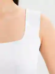 Белый топ женский, Турция, топ с квадратным вырезом