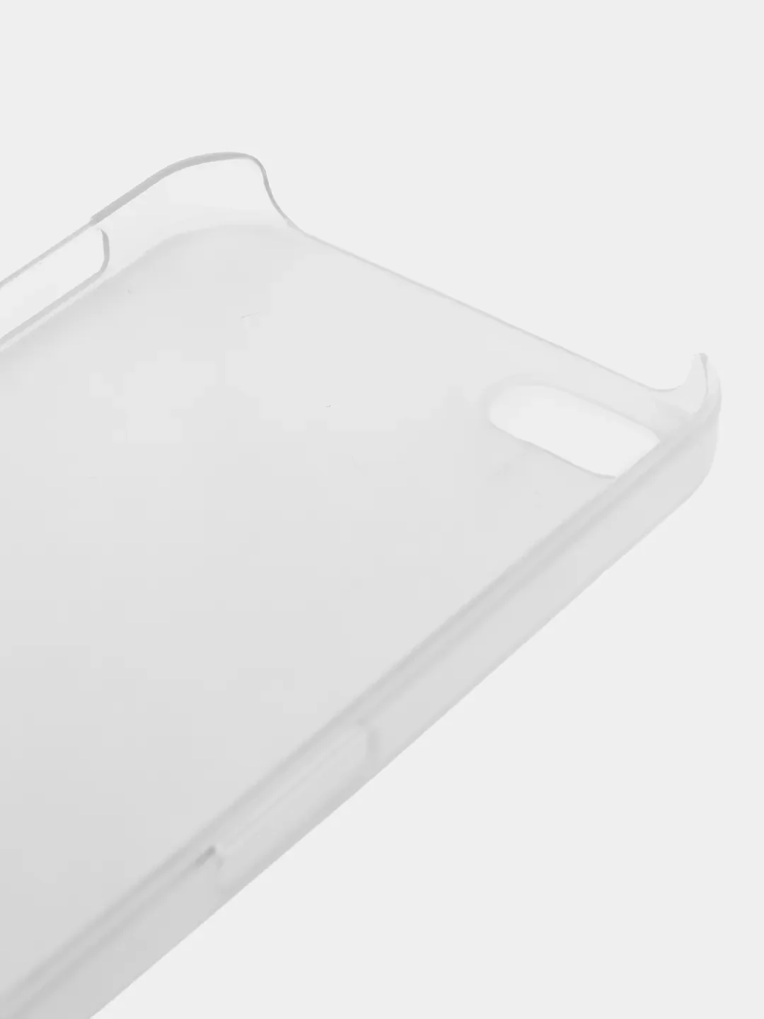 Прозрачный пластиковый чехол для iPhone 5/5S/SE