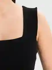 Черный топ женский, Турция, топ с квадратным вырезом