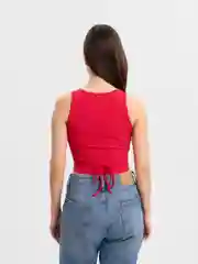 Вишнёвый кроп топ