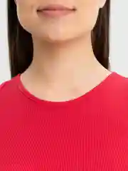 Вишнёвый кроп топ