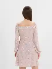 Кремовый платье женское летнее