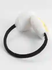 Желтый меховые наушники, зимние