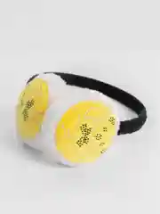 Желтый меховые наушники, зимние