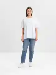 Белый футболка базовая хлопковая