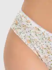 Желтый трусы женские слипы бамбуковые