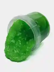 Зеленый слайм "Стекло" FiZZ с блестками лизун