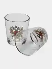 Золотой набор стопок, 50 мл, 6 штук