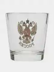 Золотой набор стопок, 50 мл, 6 штук