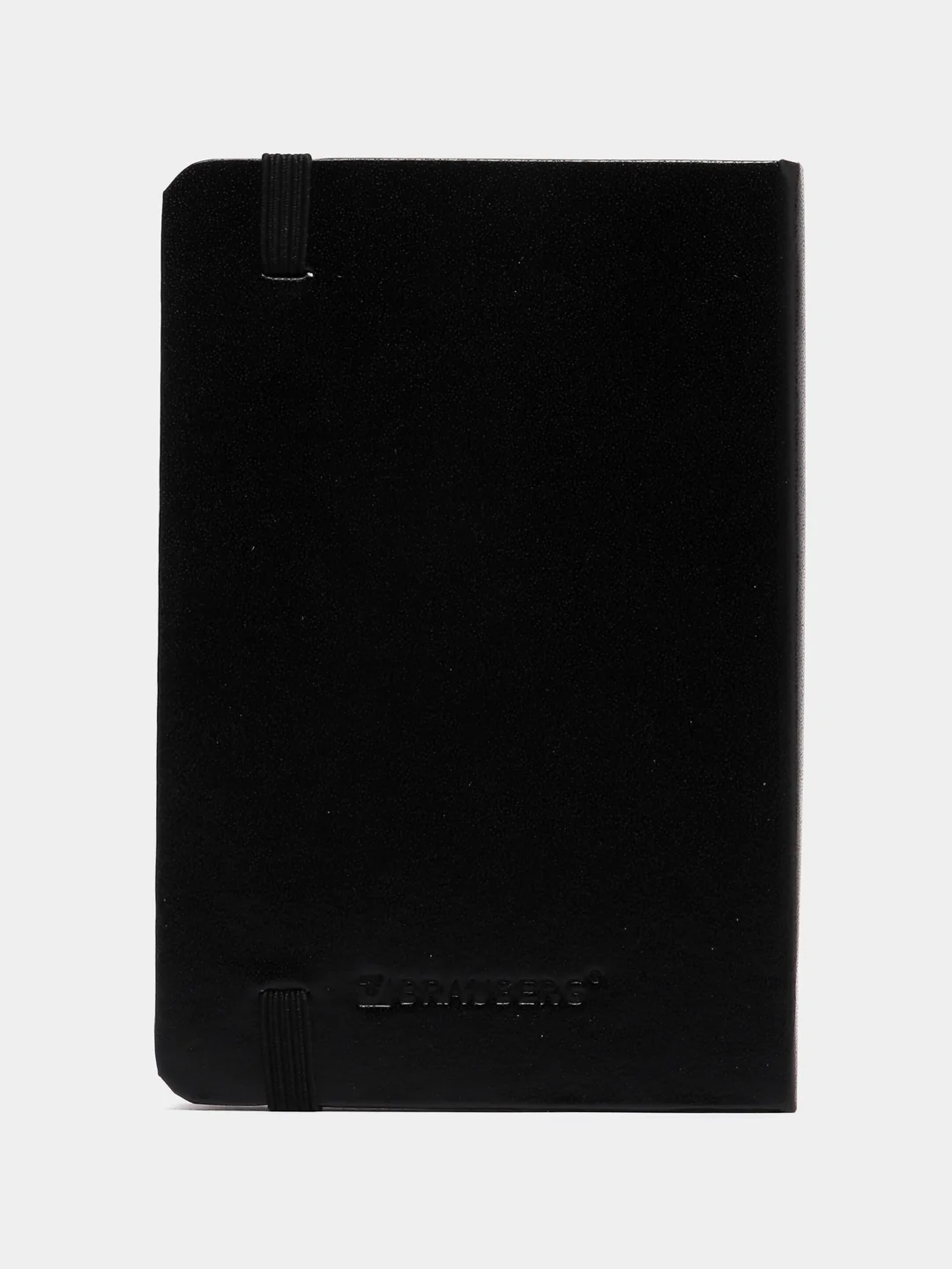 Блокнот МАЛЫЙ ФОРМАТ 93х142мм А6, BRAUBERG ULTRA, балакрон, 80г/м2, 96л, клетка, черный