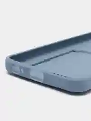 Зеленый силиконовый чехол для Vivo Y16 (Виво У16), с карманом для карт