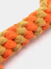 Рыжий жевательная игрушка для собак и кошек, веровочная игрушка