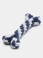 Синий меланж жевательная игрушка для собак и кошек, веровочная игрушка