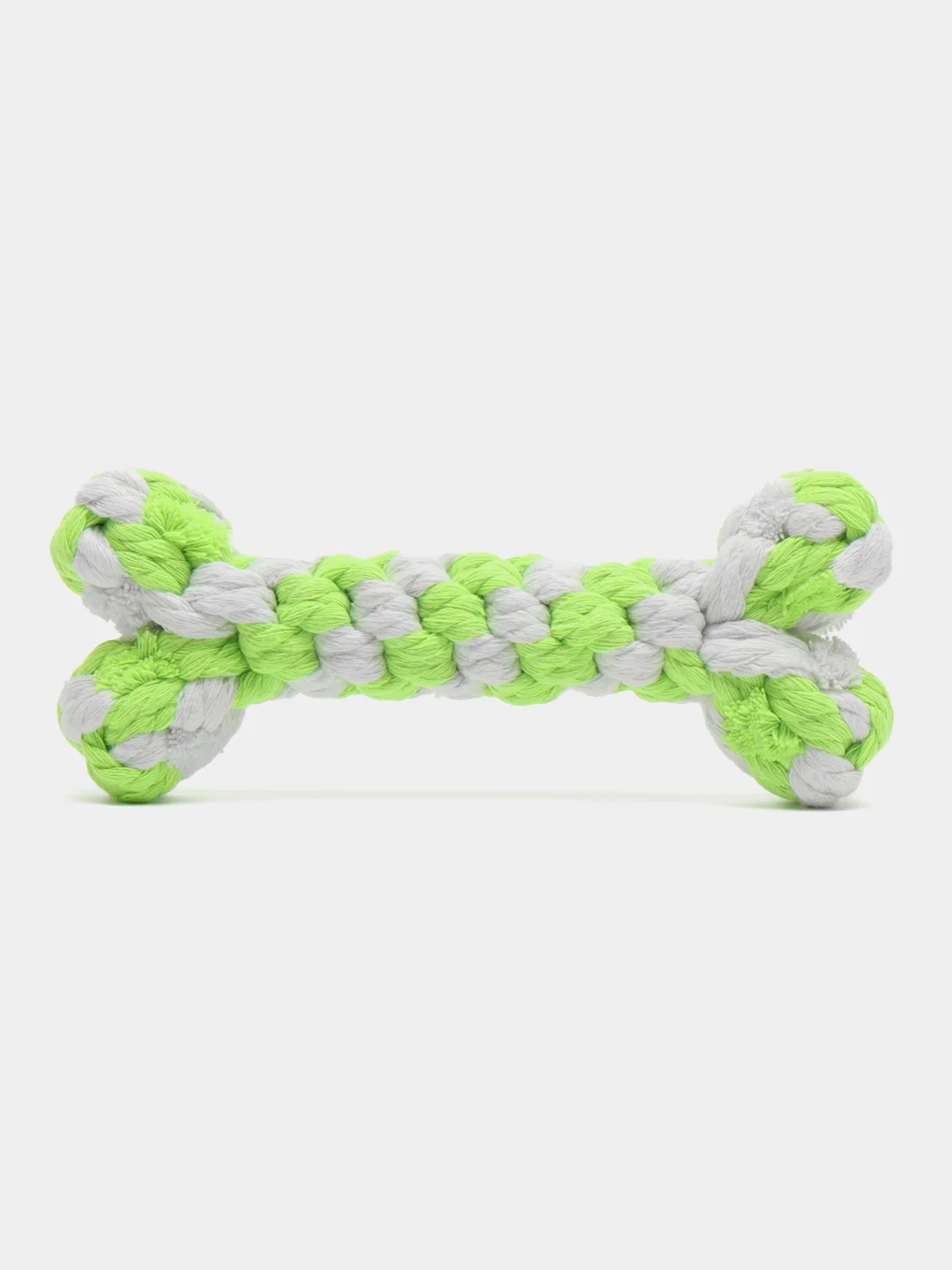 Салатовый жевательная игрушка для собак и кошек, веровочная игрушка