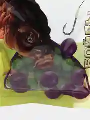 Зеленый бойлы Fishka, тонущие