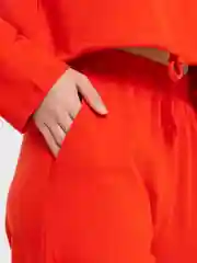 Красный костюм женский трикотажный летний
