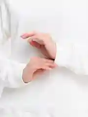 Белый костюм женский спортивный, теплый