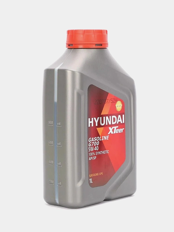Моторное масло Hyundai XTeer Gasoline G700 5W40, синтетическое, 1 л
