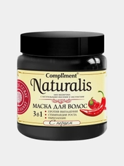 Маска для волос Compliment Naturalis с перцем 3в1, 500 мл